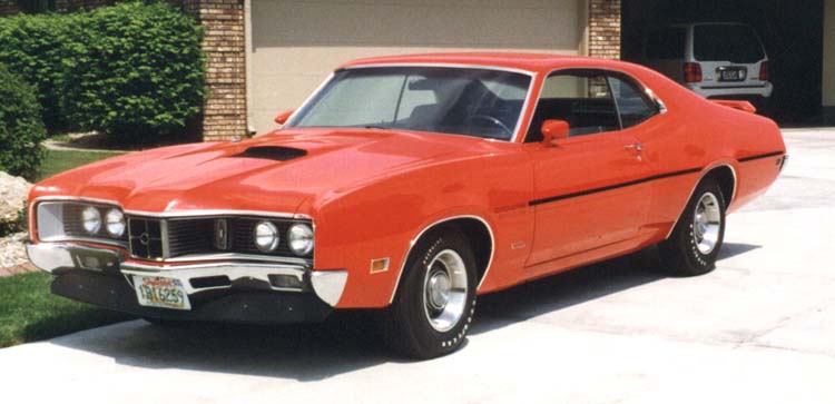 1970 Cyclone Spoiler after restoration click for specifications